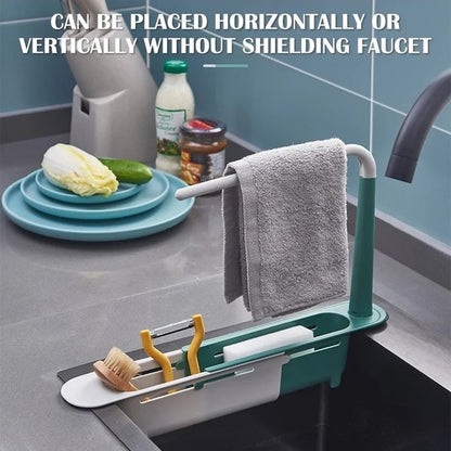 🔥Hot Sale🔥Updated Telescopic Sink Storage Rack