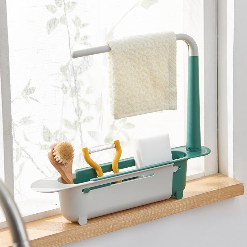🔥Hot Sale🔥Updated Telescopic Sink Storage Rack
