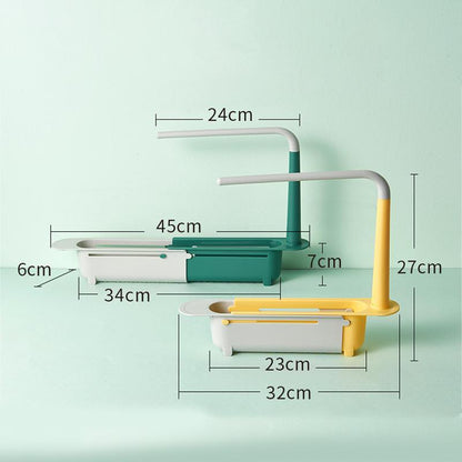 🔥Hot Sale🔥Updated Telescopic Sink Storage Rack