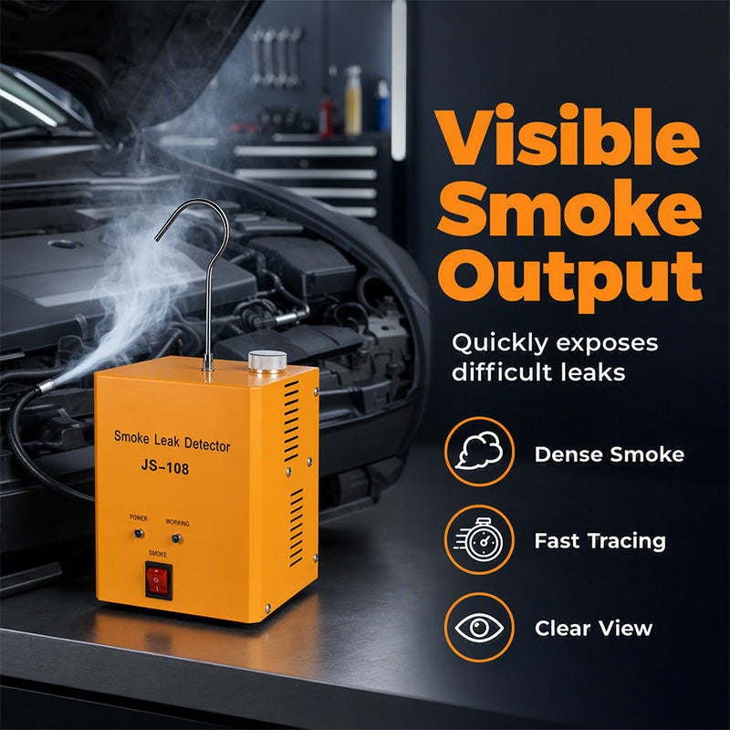 🔧 Smoke test in minutes. No more guessing where the leak is. 💨