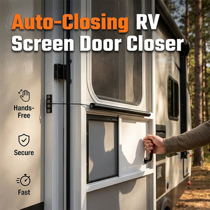 RV Screen Door Closer with Adjustable Tension