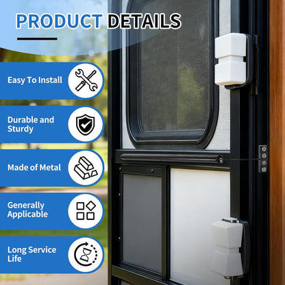 RV Screen Door Closer with Adjustable Tension