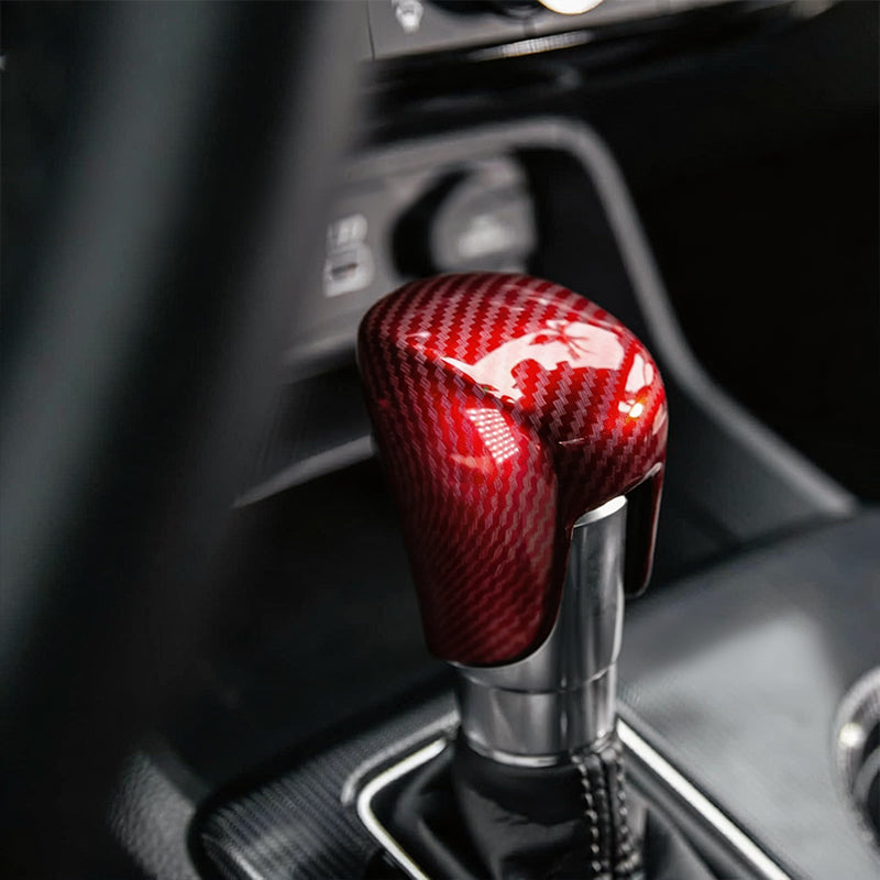 🎉 2026 Sale — Over 21,900 Sold!🚗 Gear Shift Knob Cover for 2018‑2025 Civic Carbon Fiber Trim