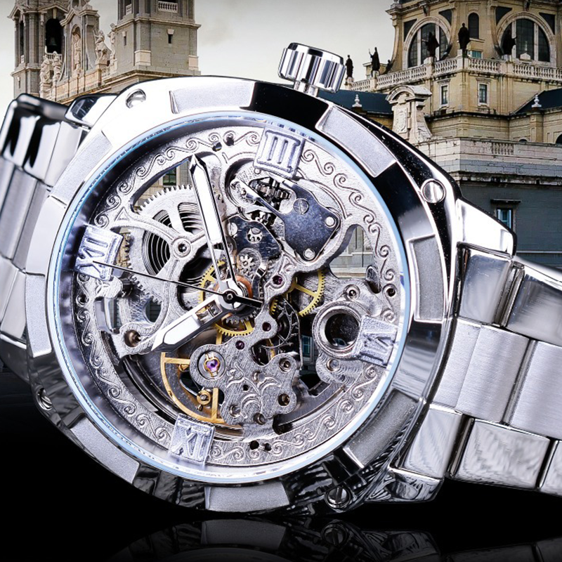 Skeleton Automatic Watch for Men