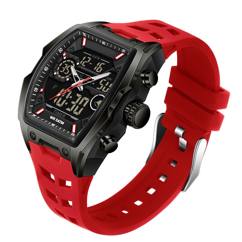 ⏳🔥LIMITED-TIME 50% OFF! ⏰Men's Dual Display Sports Watch with Luminous Dial