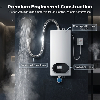 Compact & Safe Instant Electric Water Heater