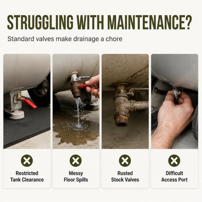 ⏳🔥LIMITED-TIME 50% OFF! ⏰Universal Air Compressor Drain Valve Kit
