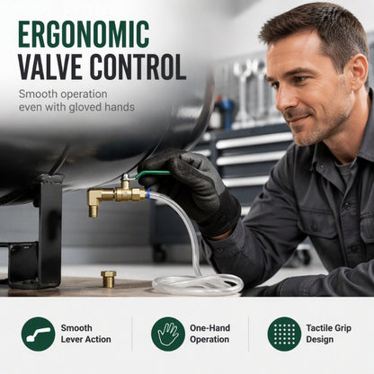 ⏳🔥LIMITED-TIME 50% OFF! ⏰Universal Air Compressor Drain Valve Kit