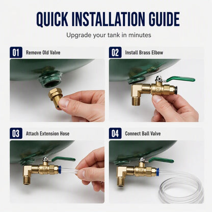 ⏳🔥LIMITED-TIME 50% OFF! ⏰Universal Air Compressor Drain Valve Kit