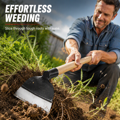 ⏳50% OFF! 🔧Manganese Steel Hoe Head – Heavy-Duty, High-Carbon & Quenched💪