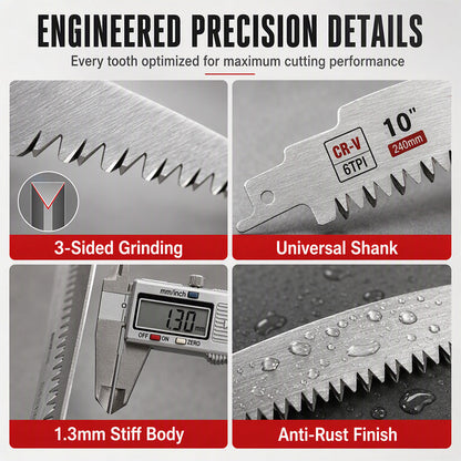 Universal Replacement Reciprocating Saw Blades