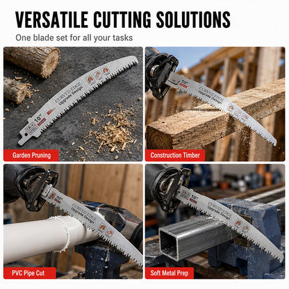Universal Replacement Reciprocating Saw Blades