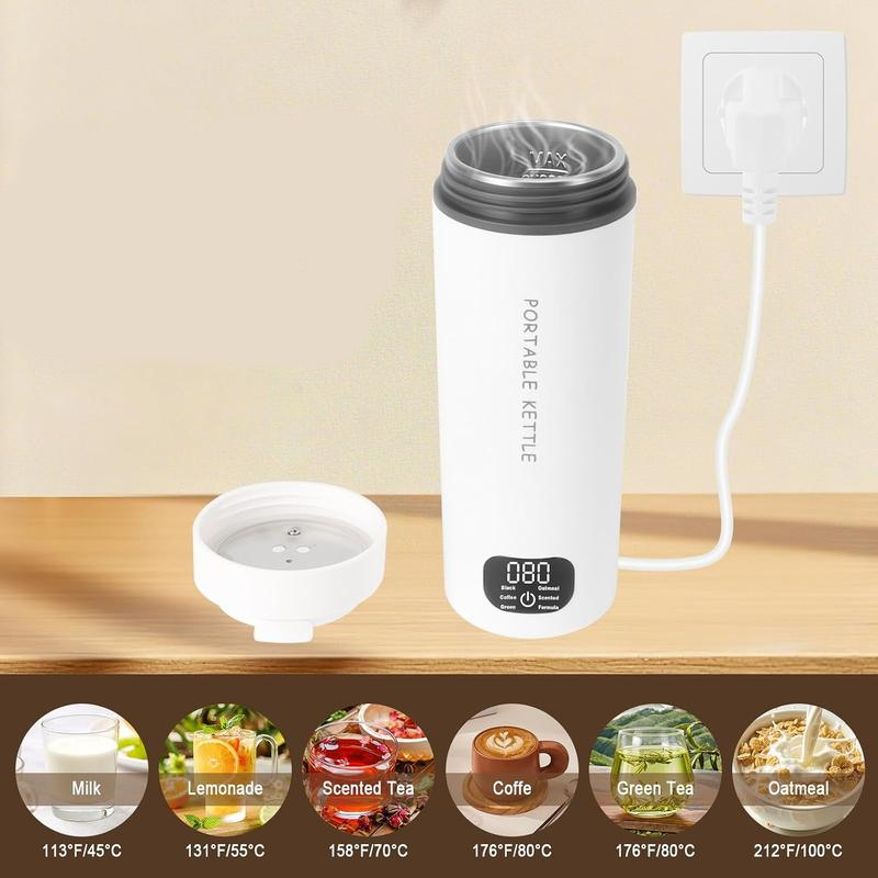 Portable Electric Water Kettle with Temperature Control