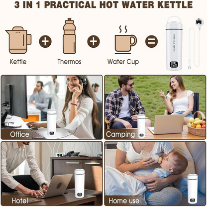 Portable Electric Water Kettle with Temperature Control