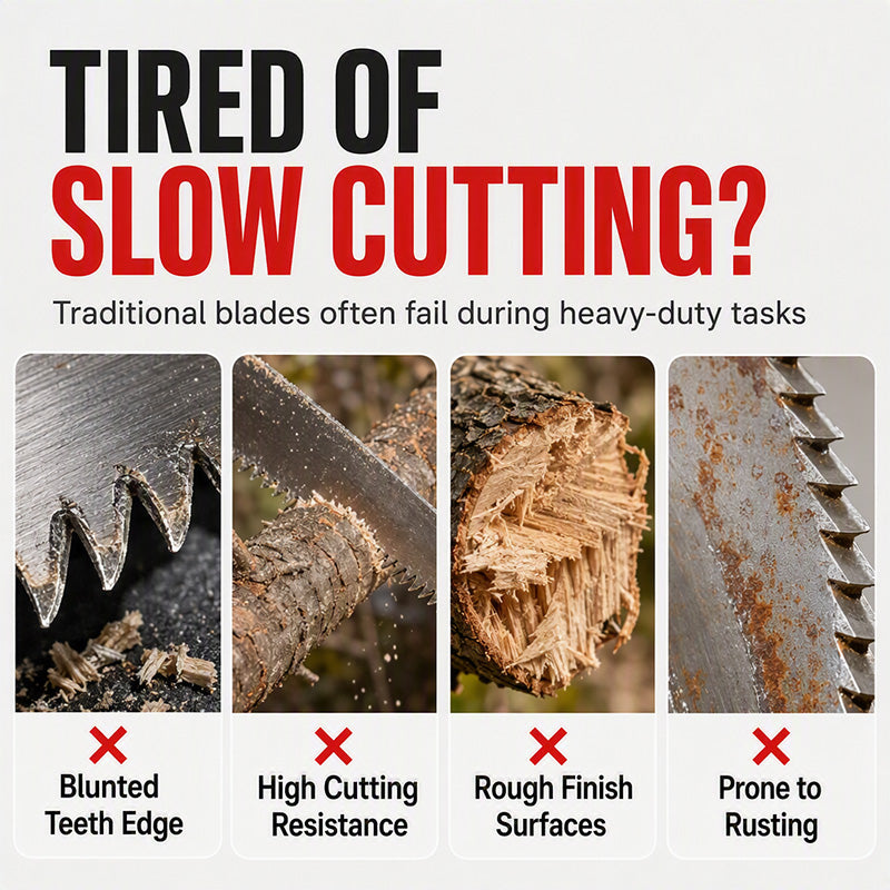 🔪 LIMITED-TIME 50% OFF ⚡ CR-V Reciprocating Saw Blades — Industrial-Grade, Triple-Ground Teeth