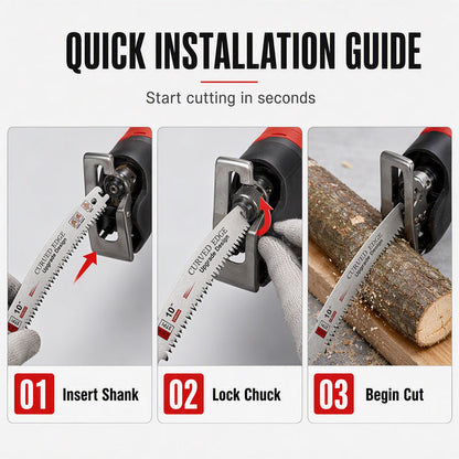 🔪 LIMITED-TIME 50% OFF ⚡ CR-V Reciprocating Saw Blades — Industrial-Grade, Triple-Ground Teeth