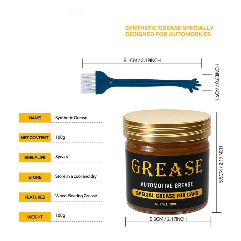 Multi-Purpose Automotive Grease with Brush