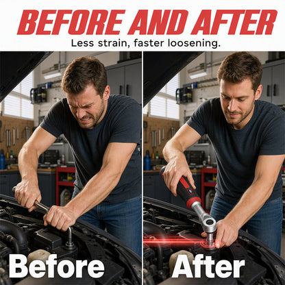 ⚡50% OFF!✨3.6V Rechargeable Electric Ratchet Wrench, 1/4‑Inch Drive Type‑C Charging, Cordless Compact Repair Tool 🔧