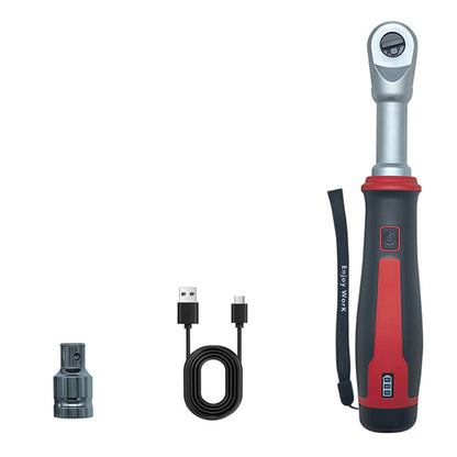 ⚡50% OFF!✨3.6V Rechargeable Electric Ratchet Wrench, 1/4‑Inch Drive Type‑C Charging, Cordless Compact Repair Tool 🔧