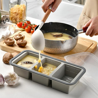 🍱 LIMITED-TIME 50% OFF! 🥗 Silicone Divided Meal Prep Container with Lid – Food-Grade Silicone, Smart Divided Design & Freezer-to-Oven Versatility 🔥