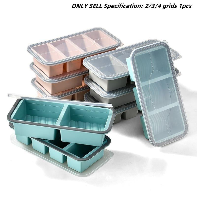 🍱 LIMITED-TIME 50% OFF! 🥗 Silicone Divided Meal Prep Container with Lid – Food-Grade Silicone, Smart Divided Design & Freezer-to-Oven Versatility 🔥