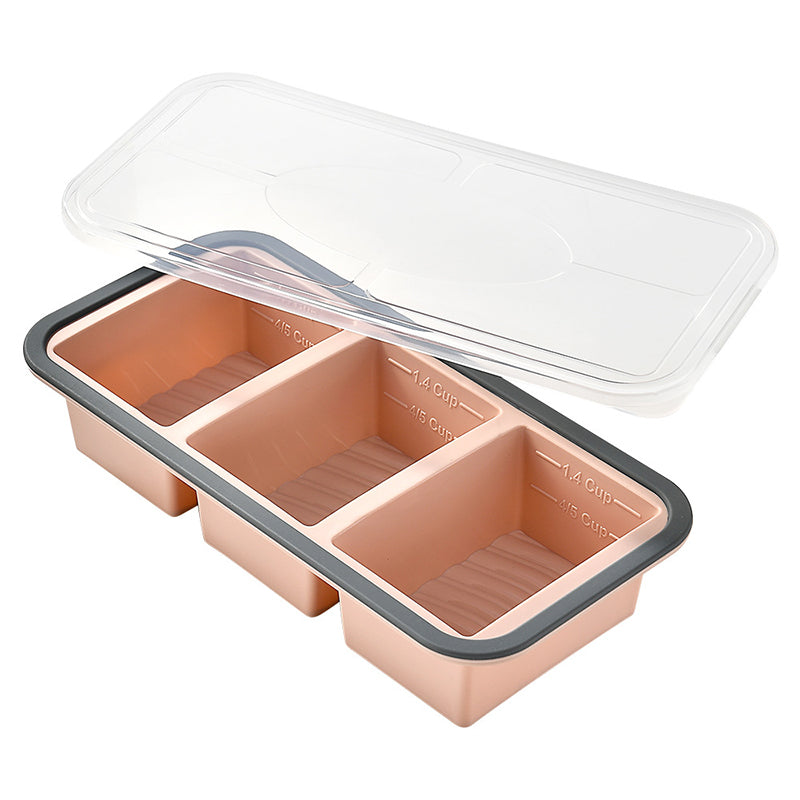🍱 LIMITED-TIME 50% OFF! 🥗 Silicone Divided Meal Prep Container with Lid – Food-Grade Silicone, Smart Divided Design & Freezer-to-Oven Versatility 🔥
