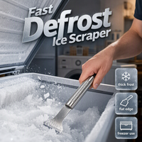 📢📢50% OFF !! ⏰Stainless Steel Freezer Ice Scraper Tool