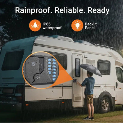 📢📢50% OFF !! ⏰ Waterproof Keyless Entry RV Door Lock