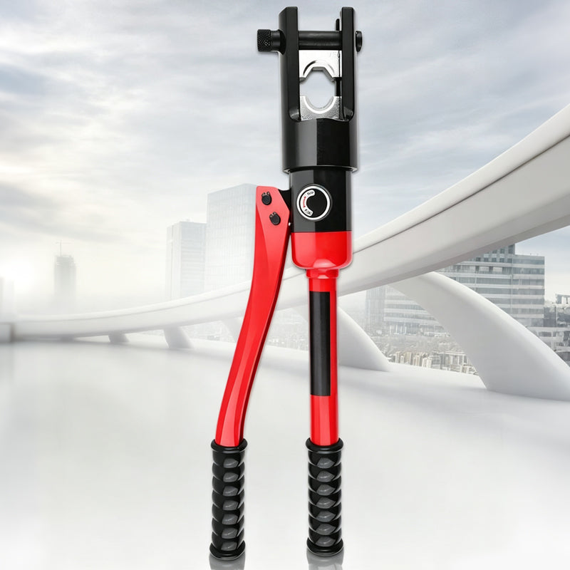 🔧 50% OFF NOW! 💪 Manual Hydraulic Crimping Tool – Hexagonal Molds, Interchangeable Dies & Insulated Handles – For Copper & Aluminum Terminals ⚡