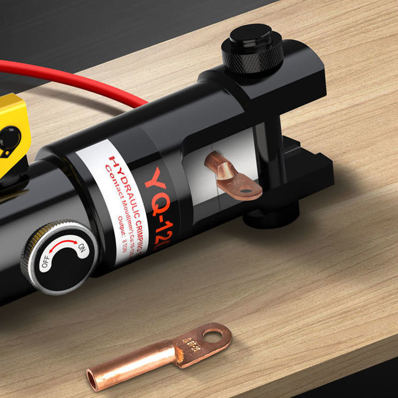 🔧 50% OFF NOW! 💪 Manual Hydraulic Crimping Tool – Hexagonal Molds, Interchangeable Dies & Insulated Handles – For Copper & Aluminum Terminals ⚡