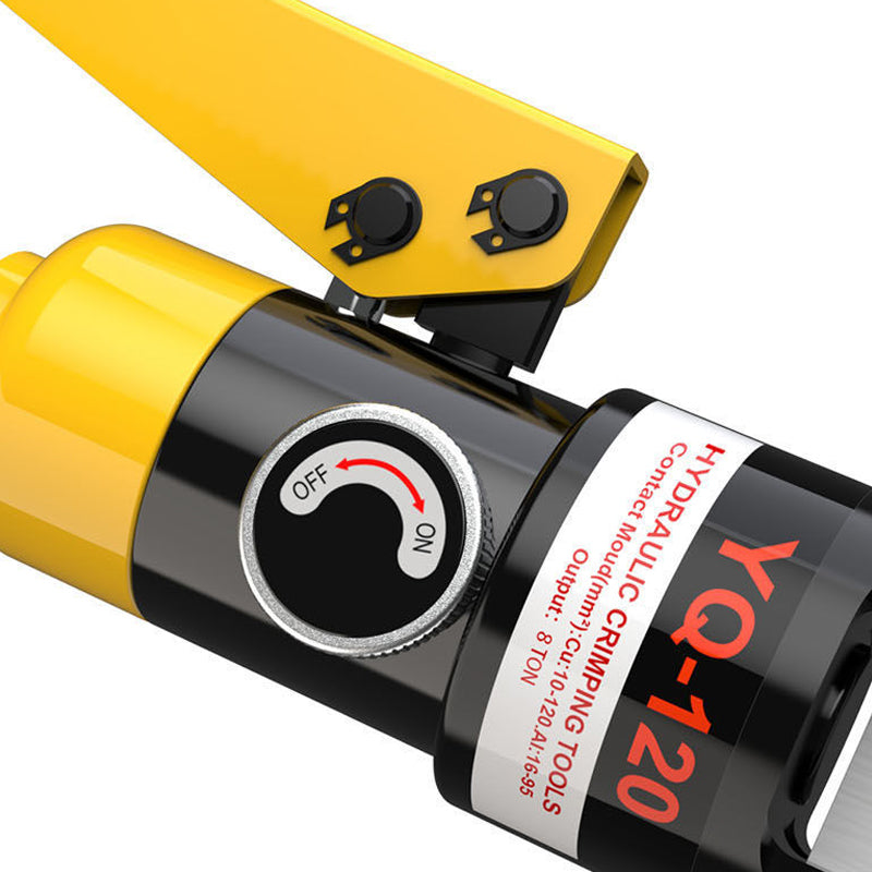 🔧 50% OFF NOW! 💪 Manual Hydraulic Crimping Tool – Hexagonal Molds, Interchangeable Dies & Insulated Handles – For Copper & Aluminum Terminals ⚡