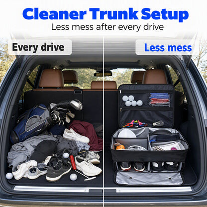 Large-Capacity Golf Trunk Organizer