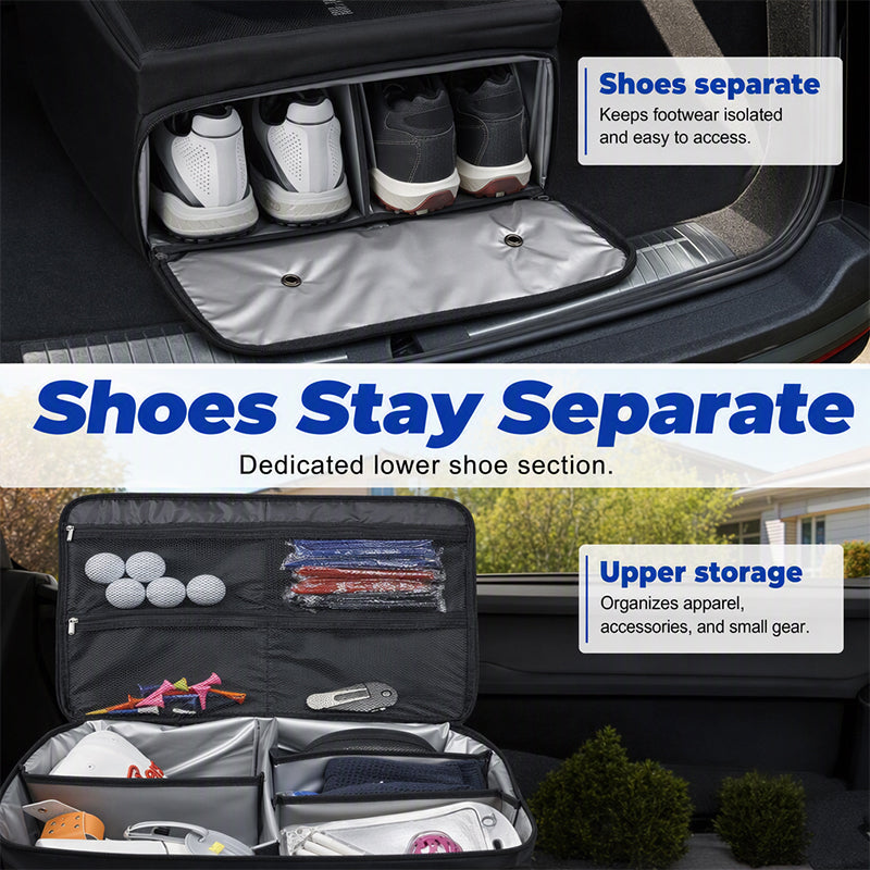 Large-Capacity Golf Trunk Organizer