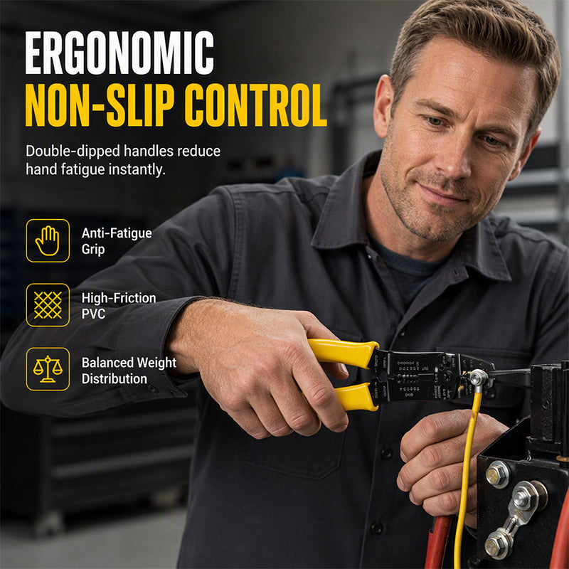 📢📢50% OFF !! ⏰Multi-Functional Wire Stripper Pliers