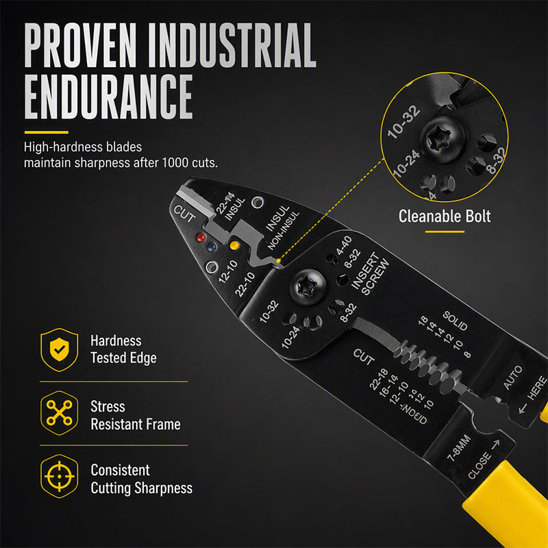 📢📢50% OFF !! ⏰Multi-Functional Wire Stripper Pliers