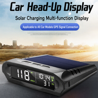 📢📢50% OFF !! ⏰ 2026 Sale — Over 24,000 Sold!🚗 Solar GPS Head‑Up Display‑Auto Brightness Speed Warning HUD ☀️