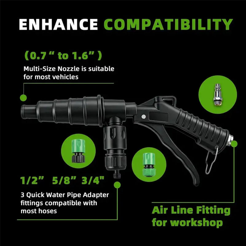 💨 50% OFF NOW! 🔧 Pneumatic Coolant Flush Gun – High-Pressure, Labor-Saving & Leak-Proof – For Radiator Cleaning 🚗