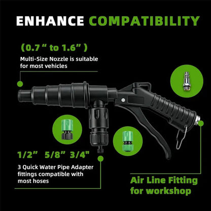 💨 50% OFF NOW! 🔧 Pneumatic Coolant Flush Gun – High-Pressure, Labor-Saving & Leak-Proof – For Radiator Cleaning 🚗