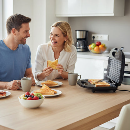 ⚡ 50% OFF – Limited Time! 🥪 3-in-1 Sandwich & Waffle Maker – Breakfast Grill