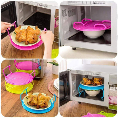 🍳 LIMITED‑TIME 50% OFF! ✨ 2‑Tier Microwave Rack – Space‑Saving, Time‑Saving, Multi‑Use ✨