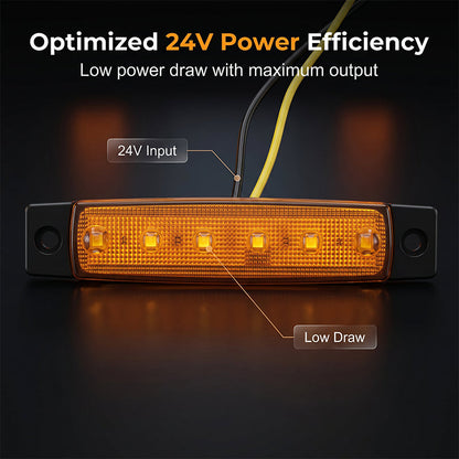 10PCS LED Side Marker Light for Trucks