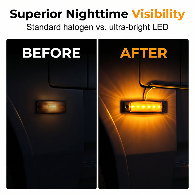 10PCS LED Side Marker Light for Trucks