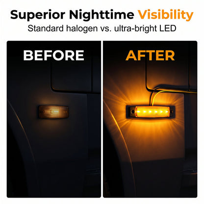 10PCS LED Side Marker Light for Trucks