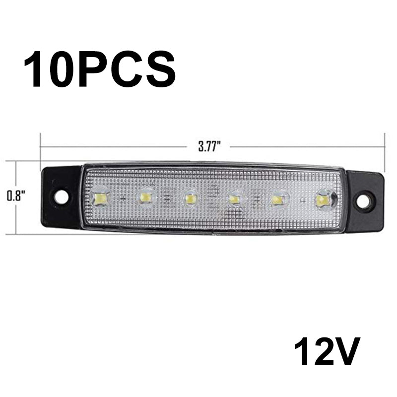 10PCS LED Side Marker Light for Trucks