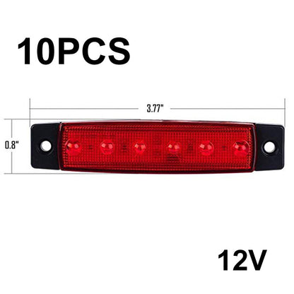 10PCS LED Side Marker Light for Trucks