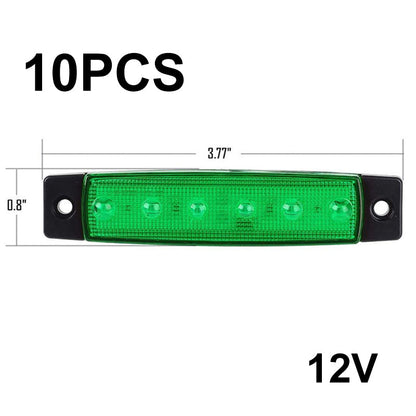 10PCS LED Side Marker Light for Trucks