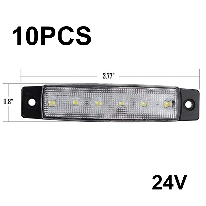 10PCS LED Side Marker Light for Trucks