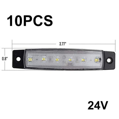 10PCS LED Side Marker Light for Trucks