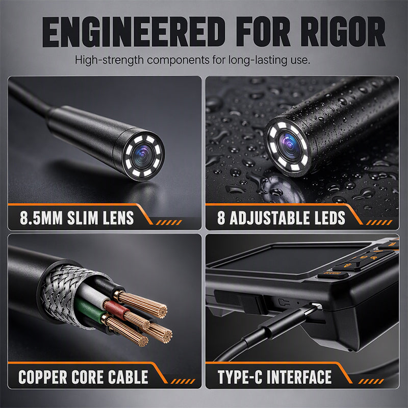 HD Inspection Endoscope🔍See What Your Eyes Can't Reach!