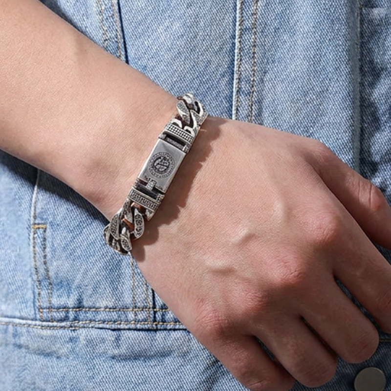 ⏳🔥LIMITED-TIME 50% OFF! ⏰ Men's Retro Six‑Syllable Mantra Bracelet – Meaningful, Masculine, Eye‑Catching 🤙✨